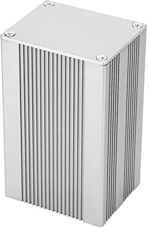 Fafeicy Aluminiumbox, 40 * 50 * 80 mm Leiterplatteninstrument Aluminiumkühlbox, DIY Elektronisches Projektgehäuse, Adoptiert Split-Design, für Wärmeableitung, Verdrahtung von Leiterplatten