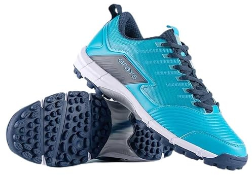 Grays Herren Flash 3.0 Hockeyschuhe Hockeyschuhe, blau, 44 EU
