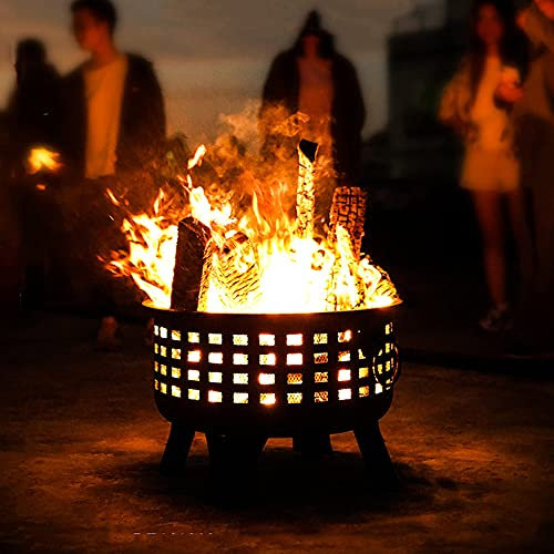 Foyer et Bol Multifonctions, brasero de Barbecue de feu de Camp Chauffant, foyers extérieurs à Bois, cheminée d'arrière-Cour de feu de Joie de Patio