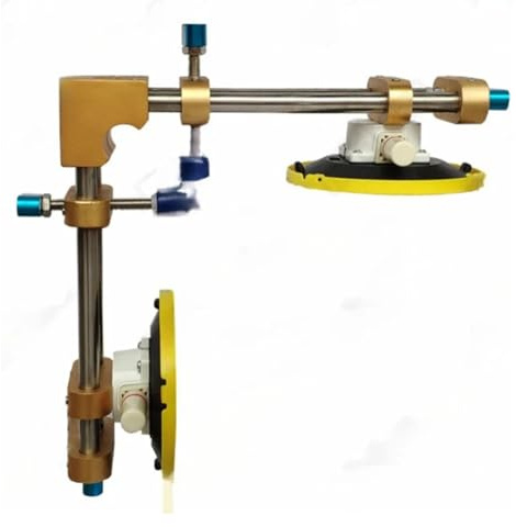 2 ventosas de 90 grados for unir juntas piedra, for empalme losas por adsorción al vacío objetos pesados