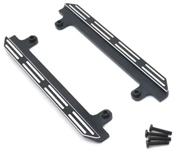 NESHVFS RC-Upgrade-Komponenten Für Suzuki Für Jimny 1/16 Rc Crawler Autoteile Metallseitenpedalschieber Upgrade Zubehör Gelb Rot Schwarz(Black)