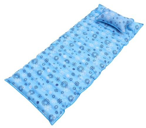 HINTRMENT Materasso ad Acqua Rinfrescante 190x75 Cm Cuscino D’acqua, Materassino Refrigerante per Studenti e Casa, Pieghevole e Trasportabile in Pvc Resistente