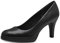 Tamaris Damen Pumps Stilettoabsatz Vegan; Black MATT, EU 37