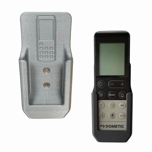 Generisch Halterung für Dometic FreshJet, Halter für Fernbedienung Klimaanlage (Silber)