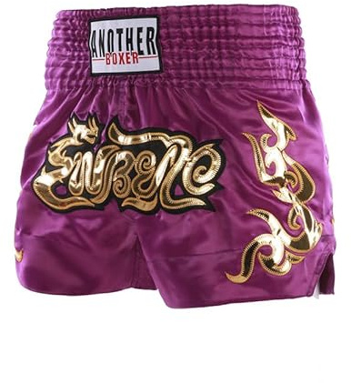 Boxing Trunks Hiking Shorts Kickboxing Shorts Muay Thai Shorts Gym Boxing for Men and Women Luxury MMA Shorts Purple