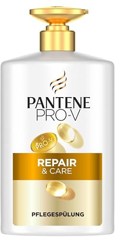 Pantene ProV Repair&Care Pflegespülung 800ml Pumpspender. Schwaches, Trockenes, Geschädigtes Haar. Schwerelose, tägliche Spülung. Fettet Nicht. Mit Pro-Vitamin B5 & Nährstoff-Formel. Active Nutri-Plex
