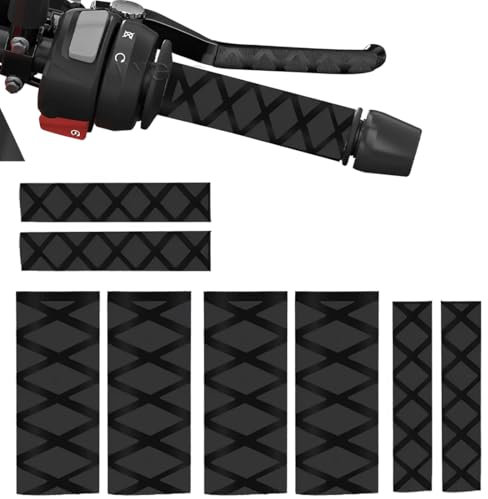IKOPFLN 4 Paia Coprimanopole Moto R1200GS R1250GS F850GS F800GS Copertura Universale Termorestringente per manopole originali e comandi riscaldati