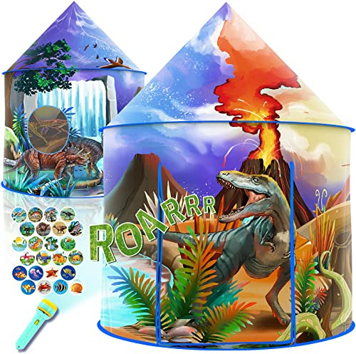 Dinosaur Discovery Kids Play Tent an Extraordinary Adventure Dinosaur Tent, Pop Up Tent for Kids, Dinosaur Toys for Kids Gift for Girls & Boys, Outdoor and Indoor Tents for Kids