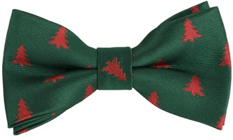 Alizeal Nœud papillon pré-noué pour enfant Motif Noël, 042-019, taille unique