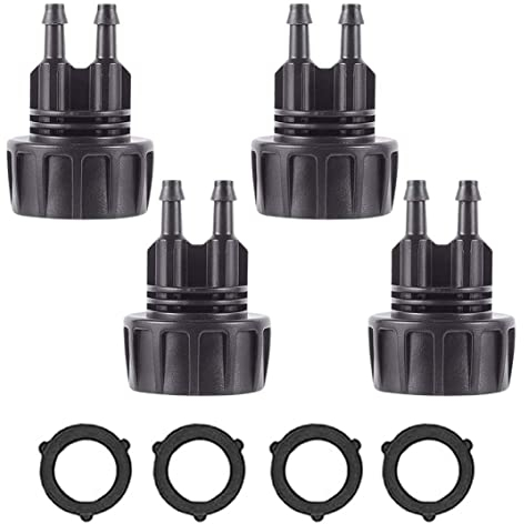Connettori Kit Di Raccordi Per Irrigazione Adattatore Per Tubo Flessibile, Converti Connettore Per Tubo Flessibile Per Irrigazione a Goccia Da 1/4 Di Pollice Tubo Per Irrigazione a Goccia Da 3/4 Di