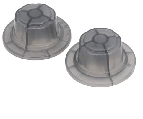 2-pack svarta plastfläktmutterskydd, skruvfästningssäkerhet för allmänna fläktar och enkla att installera delar