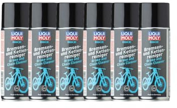 6 x Liqui Moly 6054 Bike Cadena limpiador E-Bike bicicleta Cuidado Limpieza 400 ml