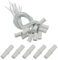 WMYCONGCONG 10 Paare RC-33 NC Eingelassenes kabelgebundenes Sicherheitsfenster Türkontaktsensor Alarm Magnetischer Reedschalter