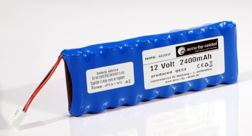 Akkupack geeignet für Rollladensteuerung NiMH AA 12 V / 2400 mAh baugleich zu Akkupack ROTO ZEL 12V/2,4 Ah WDT-S RT2 SF G2 / G3 / G4
