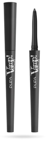 Pupa Milano Vamp! Waterproof 2 in 1 Eye Pencil - 101 Rockstar Grey For Women 0.12 oz Eye Pencil