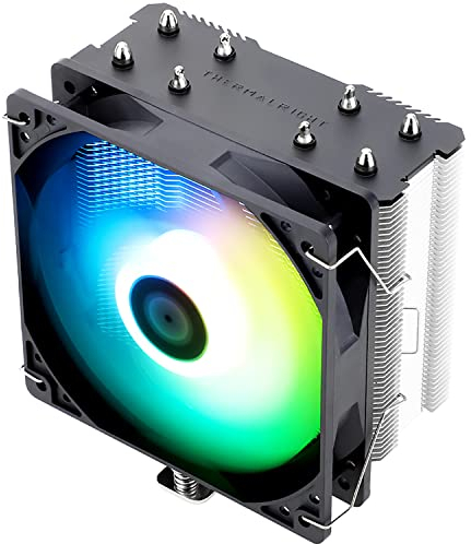 Thermalright AssassinX120 SE ARGB CPU Air Cooler, AX120 SE ARGB, 4 tubos de calor, TL-C12C-S PWM Quiet Fan CPU Cooler con rodamiento S-FDB, para AMD AM4 AM5/Intel LGA 1700/1150/1151/1200