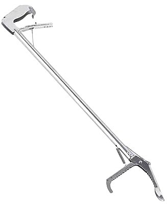 Gralara Schlangenfänger, Schlangenklammer, Krabbenzange, Zange, Reptiliengreifer, Handhabungswerkzeug, Selbstverriegelbar, 75CM