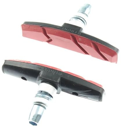 Cykel Bromsblock Gummi Cykeldel MTB Mountain Road Cykel Lättvikts V-broms Skor Pads Cykel(1 Pair Red)