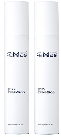 FemMas Pure Dry Shampoo 200ml 2er SET | Trockenshampoo für alle Haare geeignet | Für frische und voluminöse Haare!
