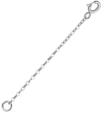 DIY925 My-Bead 1 Pieza Cadena de extensión 10cm Plata 925 para Las Mujeres interconexiones Collares Pulseras Calidad por Jeweller DIY