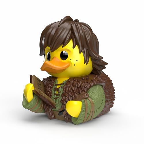 TUBBZ: How to Train Your Dragon - Hiccup Rubber Duck Collectable Toy 9 cm | Official HTTYD Merchandise – Vinyl Figure with Bathtub Display, Dragon Rider, Fantasy Fan Decor & Novelty Duck Gift