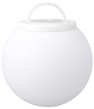 Fockety LED lysande bolllampa, 15 cm 10 m vattentät färgglad klotlampa med stämningsljus, multifunktionellt handtag, 3 timmars drifttid, uppladdningsbar poollampa för fotografering