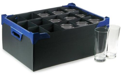 Barprofessional GWBX015 Glassware Boxes-15 Glasses, Multicolor