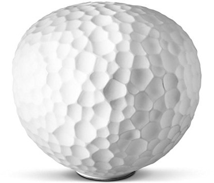 Artemide Meteorite Tischlampe Ø35 H 35 cm, weiß