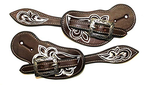 EE Tack Westernsporenriemen US-Leder