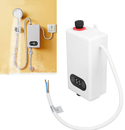 Calentador De Agua Instantáneo De 3400 W Sin Calentador De Agua Instantáneo, Calentador De Agua Eléctrico Conversión De Frecuencia Temperatura Constante Calentador De Agua Instantáneo Con Función De A