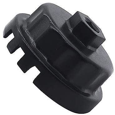 HISports Ölfilterschlüssel 64 mm 14 Flöten Ölfilterkappenschlüssel Ölfilter Entfernungswerkzeug Kompatibel mit Toyota Lexus Camry, RAV4, Highlander, Sienna, Tundra für 2.5L zu 5.7L Motoren