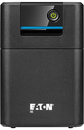 Eaton UPS 5E Gen2 550 IEC - Gruppo di continuità line-interactive - 5E550I - 550 VA (4 prese IEC-C13, Silenzioso, Software di spegnimento)