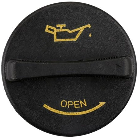 Tabanzhe Car Engine Oil Filler Cap - Replacement Cover Compatible with Santa Fe, Tucson, Veloster, Getz, I10, I20, I30, I40, I800, ILoad, H350 (Black)