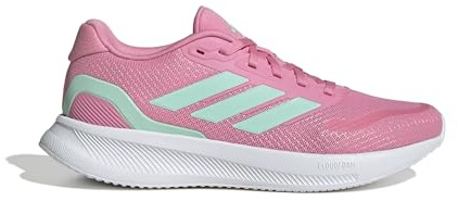 adidas Runfalcon 5 Running Shoes Chaussures de Course Femme, Bliss Pink FTWR White Clear Mint, 36 EU