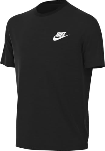 Nike Shirt K NSW Tee EMB Futura Lbr, Black, FZ5177-010, XL