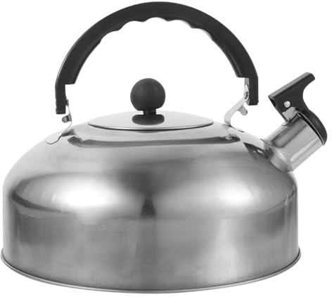 VERDANVERSE Hervidor De Acero Inoxidable Tetera Silbadora De Agua Hirviendo Para Cocina Material Acero Inoxidable Tetera Duradera