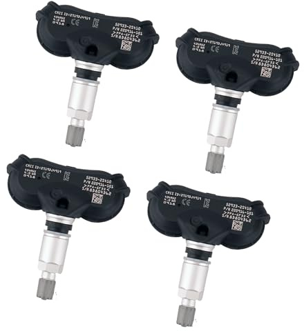 ERMWALR 4Pcs Tpms Sensor for Hyundai ix35 Genesis for Kia Sportage Car Tire Pressure Sensor-Tyre Pressure Monitoring System Replace 52933-2S410 52933-3M000