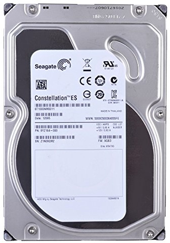 Seagate ST1000NM0011 Hard disk da 3,5, 1TB, Serial-ATA, 6Gb/s, 64Mb, 7200RPM