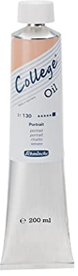 Schmincke - College Oil, Portrait in 200 ml-Tube, 31130015, Künstler-Ölfarben, bewährte Künstlerpigmente und natürliche Pflanzenöle, gute Lichtechtheit