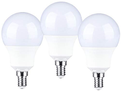 3 Pezzi Lampada Led E14 9W 806 Lumen 220V Forma Goccia Bulbo A60, Bianco Caldo 3000k