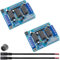 Youmile 2 Stück L293D DC Motor Drive Expansion Shield Schrittmotor Drive Shield Expansion Board mit DC-Buchsenkabel für Arduino Duemilanove Raspberry Pi
