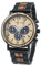 woodwear Herren Chronograph „Zeitgeist“ – Armbanduhr aus Holz & Edelstahl, nachhaltiges Design, Japanisches Quarzwerk, Holzarmband, stilvolle Herrenuhr, handgefertigt