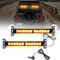 JMEST LEAD Lumières Stroboscopiques pour Pare-Brise de Voiture, 24-LED 2 x 12.4'' Feux Stroboscopique d' Urgence Feux de Balise Clignotants 23 Modes pour Voitures Camions Van (Amber)