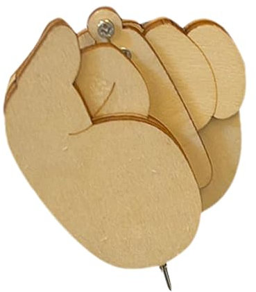 Broche De Doigt En Bois Drôle - Pin D’humeur Drôle De Doigt D’honneur | Broches Et Épingles Interactives Pour Femmes Exprimant L'humeur | Cool Finger Pin Badge Gag Cadeaux Pour Hommes Femmes