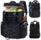 Jetviivid Cooler Backpack 30L, Lunch Insulated Backpack Waterproof Cooler Bag with Camping, Picnic, Hiking, BBQ, Beach, Versatile Tactical Laptop Backpacks for Travel Work, Black