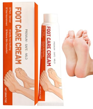Holdes Crema per i piedi - Riparazione Crema Idratante Non Grasso,Tacchi Nutrienti Cura Della Pelle Burro - Per Raccato Morto Ginocchio Gomito Corpo Notte Giornaliero Viaggio Casa Doccia Inverno