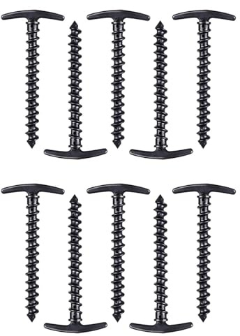 Estacas Tornillo Tierra 10 Piezas Piquetas Espirales De Toldo