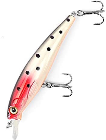 Major Fish gös wobbler gädda abborre hardbait plattlöpare 10 cm specialflöde