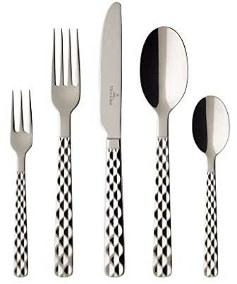 Villeroy & Boch Boston Besteck-Set, 5-teilig, für 1 Person