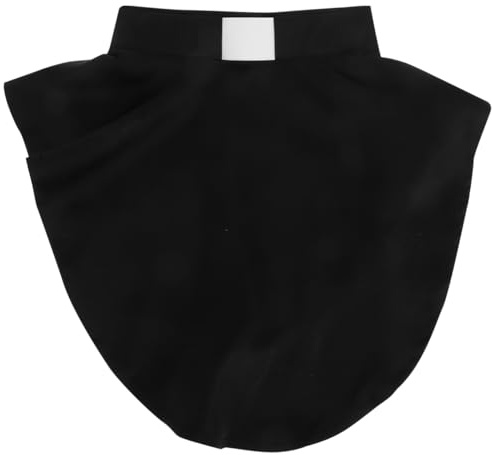 VALICLUD Clergy Collar for Men and Women Detachable Faux Shirt Collar Adjustable Fake Insert for Church Services Religious Ceremonies Daily Wear Easy to Clean